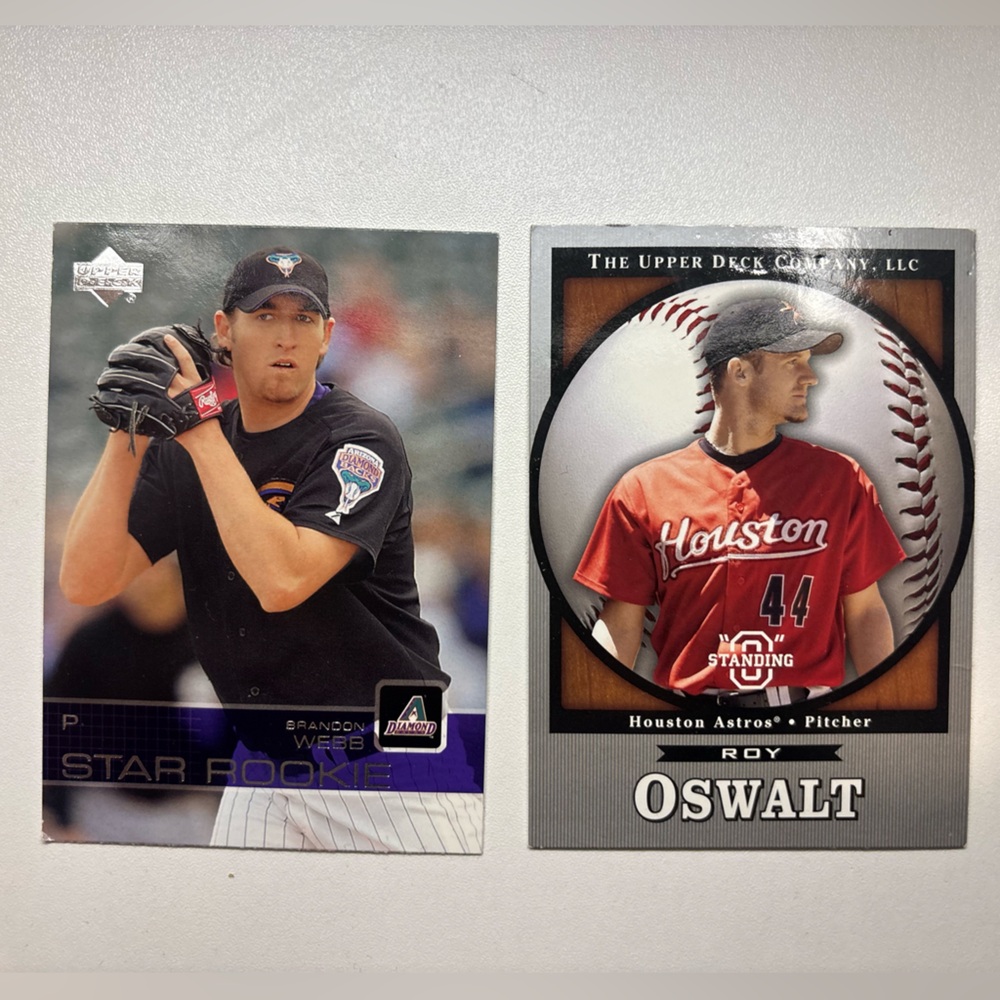 Pitcher Baseball Trading Cards Set